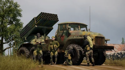 BM-21 Grad MLRS